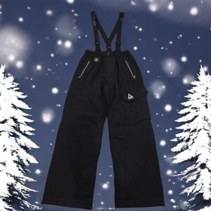 Black Gerry ski pants with adjustable waist Size M -10/12